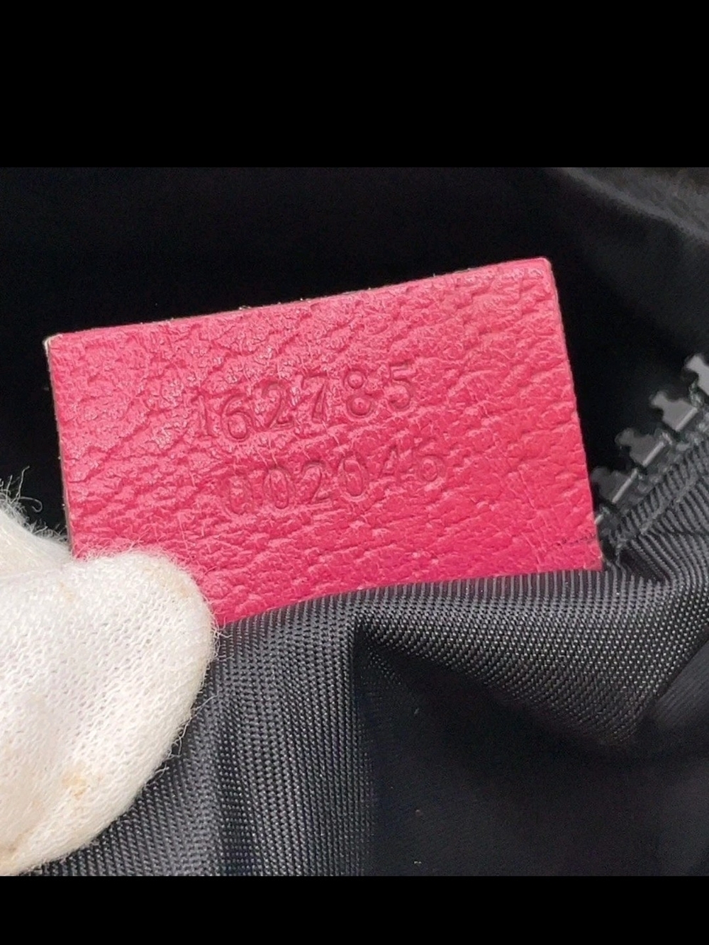 Authentic Gucci Logo PVC Leather Black And Pink 2way Tote Bag NS080217 - Picture 8 of 15